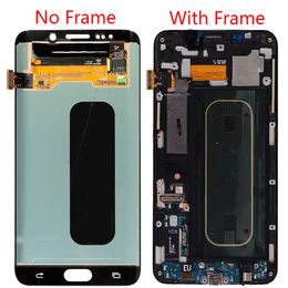 -Для Samsung Galaxy S6 Edge PLUS Плюс ЖК-экран Сенсорные панели замена G928A G928F G928V G928T G928P G928 G928R4 G928W8 Оригинальный дисплей Digitizer Узел с инструментами