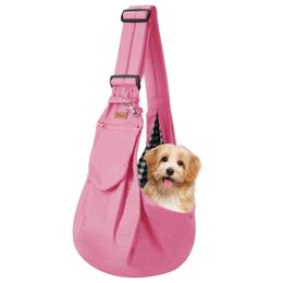 CUBY cage summer sling dog carrier bag with pockets animals outside Travelling accessories Dog transporter