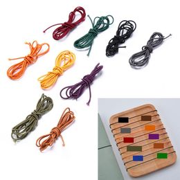 bungee cord elastic UK - Notepads 1pc 1 M Elastic String Bungee Cord Length Elasticity Repair Rubber Band Traveler Notebook Accessory Diameter: 1.5mm