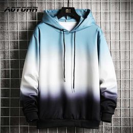Patchwork Hoodies Pullover Male Hooded Jackets Autumn Winter Casual Jogging Fitness Men Long Sleeve Sportswear Clothes 6XL 211014