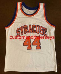 Mens Women Youth Champion Syracuse Orange Derrick Coleman Basketball Jersey Embroidery add any name number