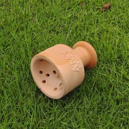 Arabian accessories: ceramic bowl, red clay ceramic deep tobacco pot, special for water pipe