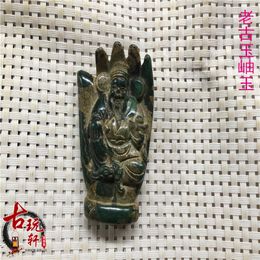 Xiuyu Han Dynasty Ming and Qing Dynasties jade jade old jade pendant Buddha hand God of wealth