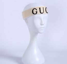 -2021 marca de moda esportes headband letra feminina impressão lenço de cabelo correndo yoga headwear para mulheres homens