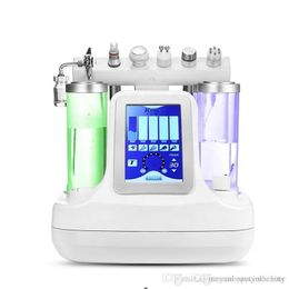 Spa facial skin pore cleaning machine 6 in 1 bio Water Dermabrasion Crystal Microdermabrasion Diamond Hydro system