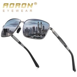 Erkek Polarize Güneş Gözlüğü Sürücü Sürüş Güneş Gözlükleri Klasik Moda Kare Güneş Gözlüğü Yüksek Kalite UV400