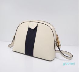 2021 !Fashion brand lady handbag purses high quality crossbody bags letter stitching striped shoulder bag shell bag Q45