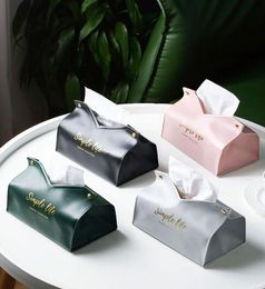 Tissue Boxes & Napkins Car Box Napkin Holder Paper Styling Portable Case Papers Holders