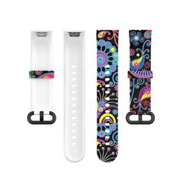 Star Leopard Print Camouflage Footprint Colour Painting Painted Strap Wrist Band For Xiaomi Mi Watch Lite Redmi Watch