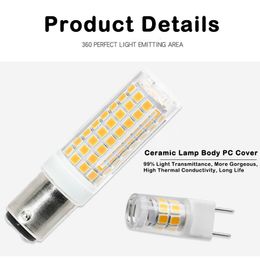 G4 E12 G9 E14 E17 GY6.3 Dimmable Silicone Crystal LED Corn Light 12W 4W Lamp ST