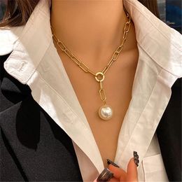 Vintage Multi layer Summer Pearl Pendant Necklace for Women Fashion Gold Beads Choker Necklace 2021 New Jewelry Gift