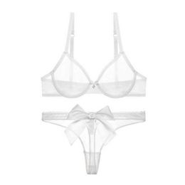 NXY cockrings sexy set Sexy Lace Sheer See Through Bralette Womens Underwear Bras Set Romantic Brassiere Breathable Lingerie Panty 1127 1123
