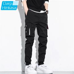 Autumn Black Jogger Men Cargo Pants Outdoor Tactical Military Casual Loose Sweat Cotton Trousers Big Size 8XL 220214