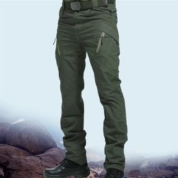 VIP Mens Tactical Pants Multiple Pocket Elasticity Military Urban 211112
