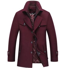 Woollen Coat for Men, High-quality Wool Coat, Cashmere Jacket for Men, High-quality Cashmere Coat, Wool Coat for Men 211122