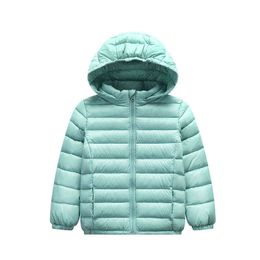 ZWY1364 Baby Girls Spring Jacket Kids Boys Fashion Coats With Hoodies Cute Winter Girls Infant Clothing Children's Jacket 211111