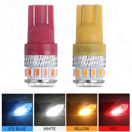 1PCS Canbus T10 W5W 194 168 3014 18SMD LED Bulbs Auto Wedge Clearance Lamp License Light Super Bright White 12V