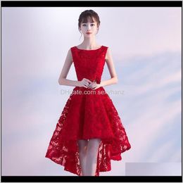 Casual Dresses Womens Clothing Apparel Drop Delivery 2021 Woman Mash Oneck Party Long Dress Flowers Sleeveless Qipao Cheongsame For Cocktail