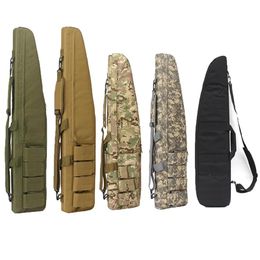 Stuff Sacks Tactical 100CM 120CM Heavy Gun Carry Bag Rifle Case Shoulder Pouch Hunting Backpack Bags For Outdoor Equipment