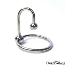 NXY Sex Adult toy Ourbondage 6 Size Ring Stainless Steel Satellite Shape Chastity Penis Sounds Urethral Insert Dilator Sounding Toy For Men 1123