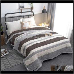 Ymqy Fashion Summer Thin Comforter Quilt Bedspread Throws Blanket Twinqueen King Size Quilting Blankets Plaids Polyester Kyzaw Comfort Hf1U3