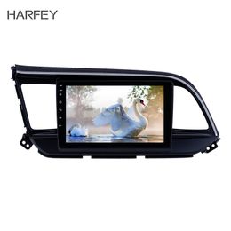 Araba DVD GPS Radyo Çalar için Hyundai Elantra LHD-2019 Android 9 "Ile USB Wifi Bluetooth AUX Destek Carplay SWC Dikiz Kamera