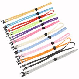 Face Mask Adjustable Hanging Rope With Two Hooks Rest Ear Glasses Holder Strap Chain Pure Colourful Handy Masks Lanyard Extension