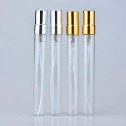 1000pcs/lot 10ML Portable Glass Refillable Perfume Bottle With Atomizer Empty Cosmetic Containers