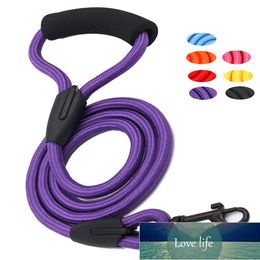 dog leash running walk train for large small cat pets Leashes dogs rope nylon Tenacity 7 Colours 3 sizes