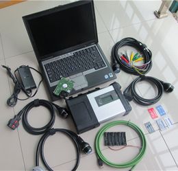 mb star for benz diagnostic scan tool sd connect c5 with laptop d630 ram 4g hdd 320gb win10 ready to use