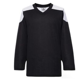 Man blank ice hockey jerseys Uniforms wholesale Practise hockey shirts Good Quality 012
