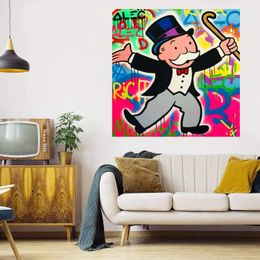 Rich Man Lifestyle Home Decor Large Oil Painting On Canvas Handcrafts /HD Print Wall Art Pictures Customization is acceptable 21070912