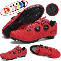 Cycling Footwear The Latest Professional Road Sports Shoes Male SPD Self-locking Racing Female Non-slip MTB Size36-48