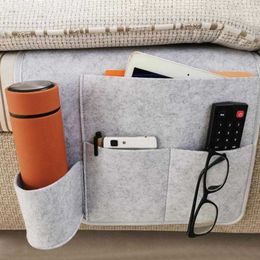 side Storage Hanging Caddy Pocket Sofa Organiser Book Felt Bed Bottle Holder Pockets
