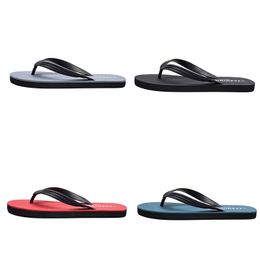 Männer Slide Mode Slipper klassisches Schwarz Marineblau lässige Strandschuhe Hotel Flip Flops Sommer Rabattpreis Outdoor Herren Hausschuhe