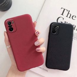 Ultra Slim Matte Scrub Case For Xiaomi Redmi Note 11 Pro Note 10 Pro 10S Soft Cover For Xiaomi Mi 11T Pro Mi 11 Bumper