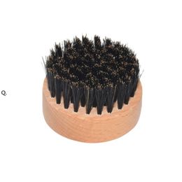 Wood bristle brush oil headbrush Men's beard brushes cleaning scrubbers BBF14111