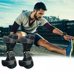 Elbow & Knee Pads 1Pair Pad Spring Brace Support For Mountaineering Squat Sports Fitness