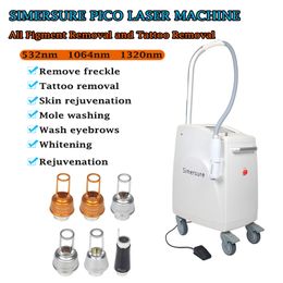 ND Yag laser skin whitening tattoo removal picosecond multifunctional beauty machine