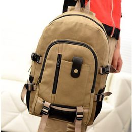 Backpack Transer Men Travel Medium Size Army Colour Vintage Design Back Pack Casual Canvas Backpacks For Man Women #j5s
