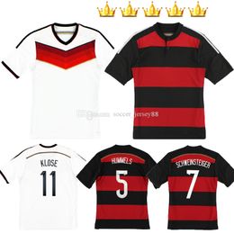 Retro Soccer Jersey Trikots 2014 14 15 Littbarski BALLACK KLINSMANN Matthias 2014-15 klassische Vintage KALKBRENNER Fußballtrikots