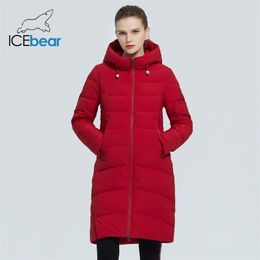 winter long coat Ladies classic high-quality parka fashion jacket Hooded women's clothing GWD20101I 210819
