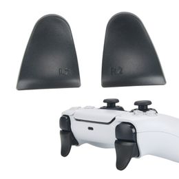Black Anti-Slip L2 R2 Trigger Extended Buttons Kit For PS5 Controller Analog Thumbtick Extenders Key DHL FEDEX EMS FREE SHIP