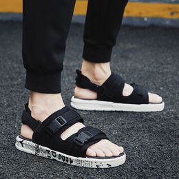 2021 Mens Sport Trainer Sneaker Big Size Slippers Sandals Summer Youth Student Slides Black Grey White Light Blue Orange Designers flip flops Code: 28-90S