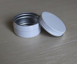 1000pcs 10g White Aluminium Jar 10ml White Aluminium Tin Aluminium Metal Container