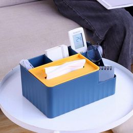 napkin colors Canada - Tissue Boxes & Napkins 3 Colors Novel Smooth Edge Storage Paper Case PP Portable For Home