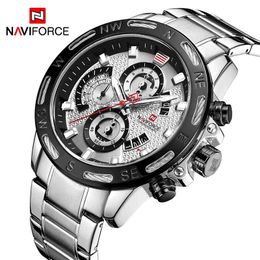 NAVIFORCE Men Watches Top Brand Fashion Sport Watches Mens Waterproof Luxury Quartz Wrist Watch Male Clock Relogio Masculino 210517