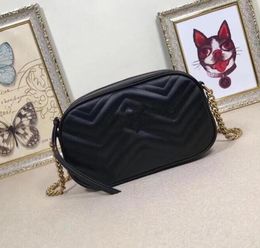 Ladies camera bag with chain bag luxury fashion designer bag female clutchclassic high quality girl hand 18cm