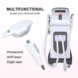 Vertical Laser Ipl Hair Removal Machine Tattoo Removing Device 1064nm 523nm 755nm 1320nm Heads