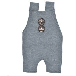 Newborn Props Boys Girls Costume Infant Buttons Romper Baby Photography Outfit 2523 Q2